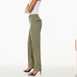 Aritzia Denim Forun The '90s Utility Hi-Rise Loose Jean in Sage size 31